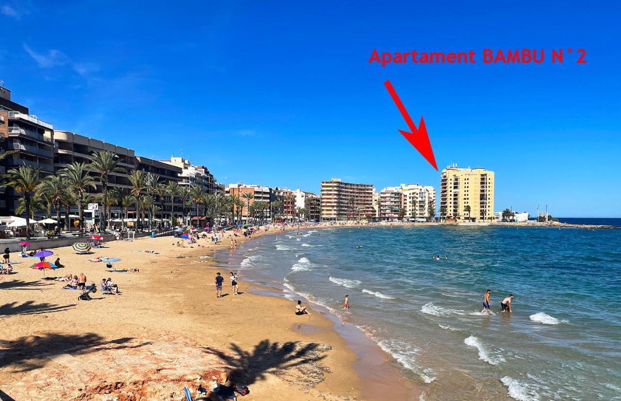 Apartament Bambu N°2 Przy Plazy Piekny Widok Torrevieja Ngoại thất bức ảnh